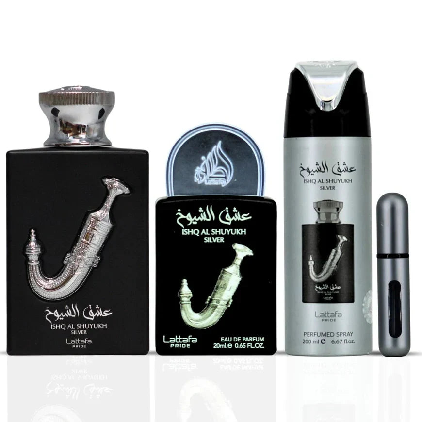 SET DE REGALO ISHQ AL SHUYUKH PLATA