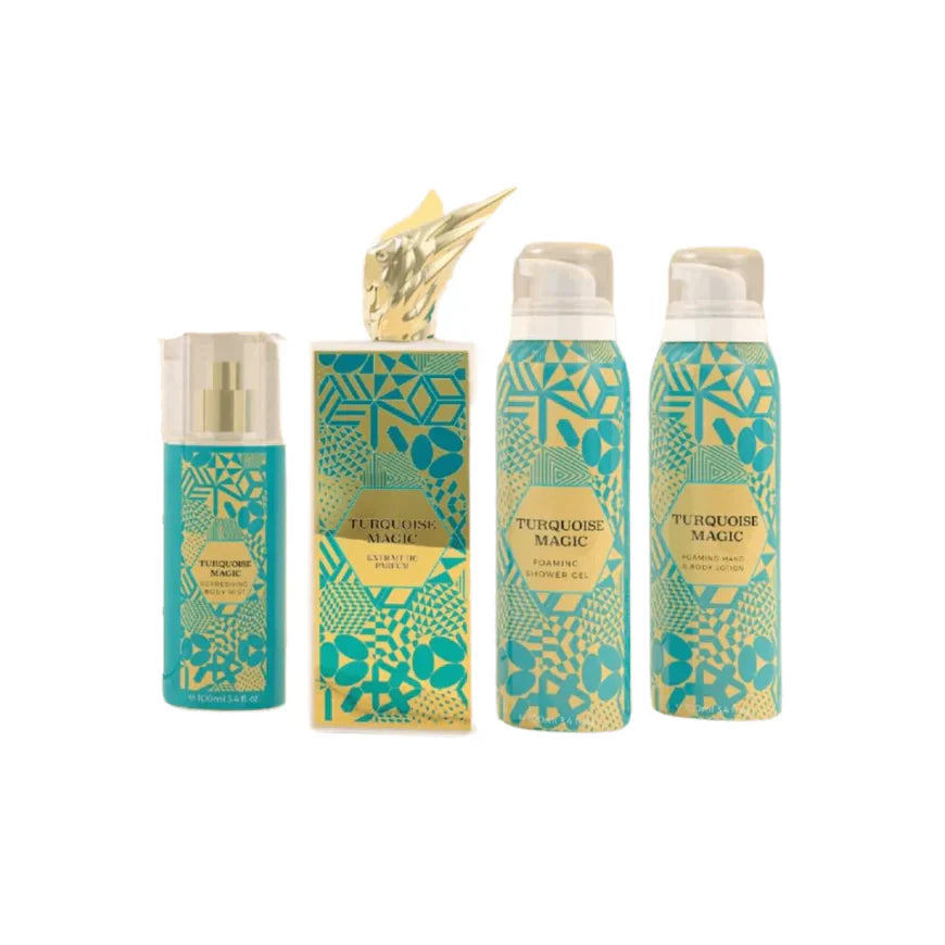 4-1 ESTUCHE DE REGALO TURQUOISE MAGIC UNISEX EDP - DE AMARAN