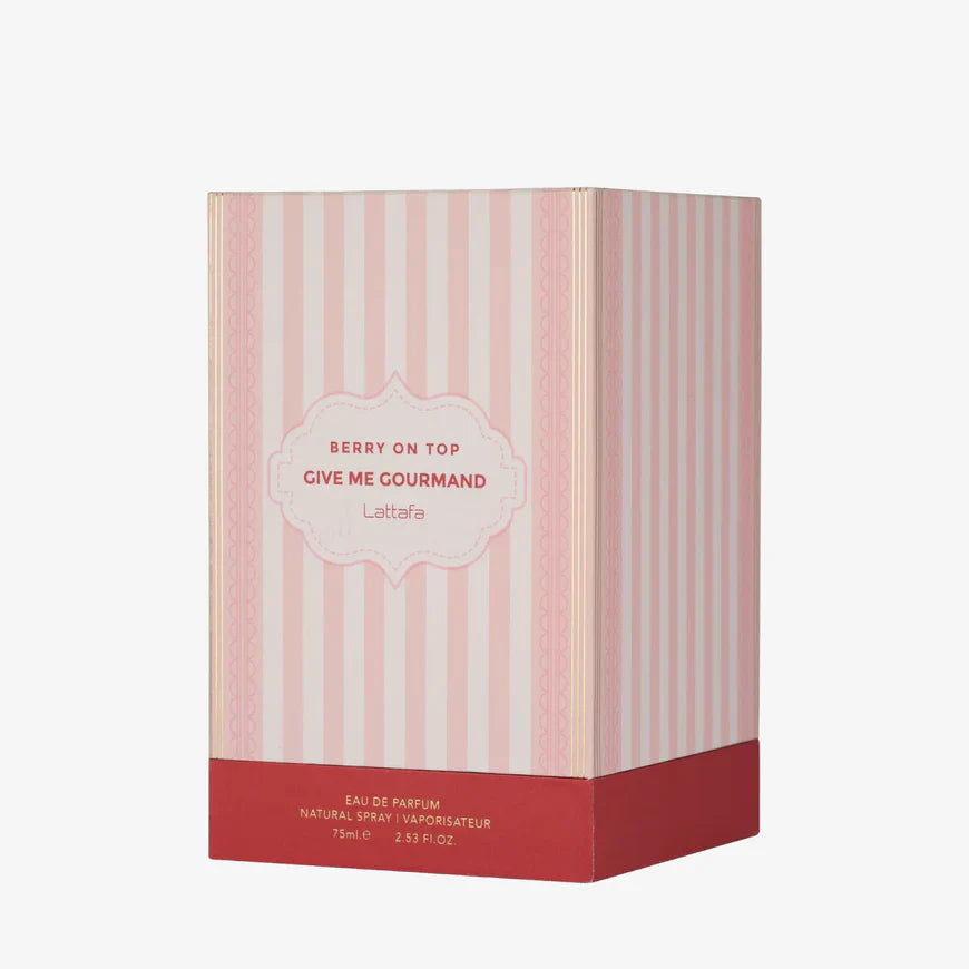 QUIERO GOURMAND BERRY ON TOP 75ML EDP DE LATTAFA