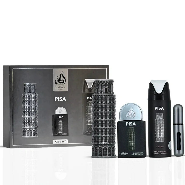 SET DE REGALO PISA UNISEX - 3 PIEZAS CADA UNO