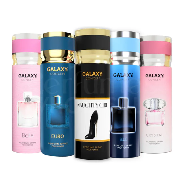 (MEZCLA 12 PAQUETES) SPRAY CORPORAL GALAXY