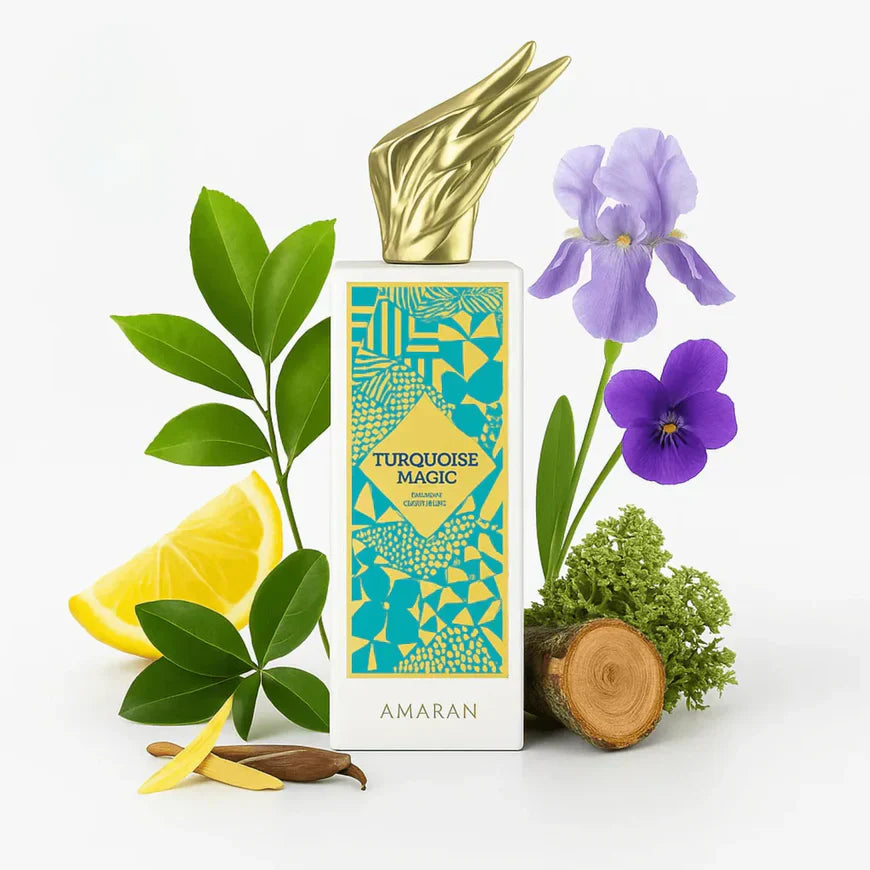4-1 ESTUCHE DE REGALO TURQUOISE MAGIC UNISEX EDP - DE AMARAN