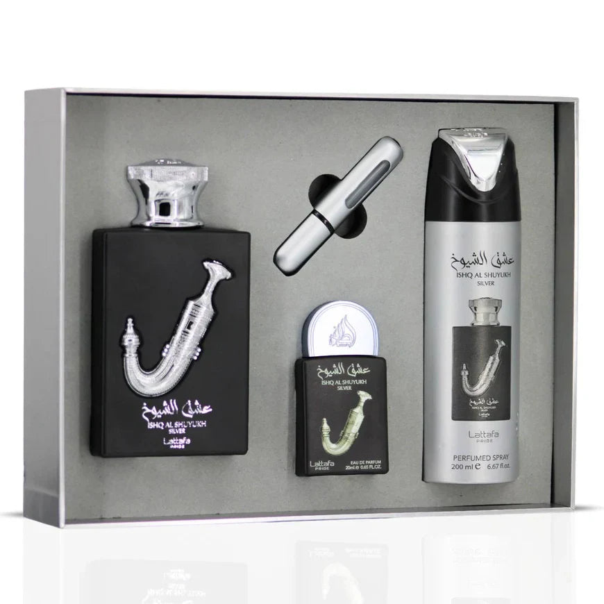 SET DE REGALO ISHQ AL SHUYUKH PLATA
