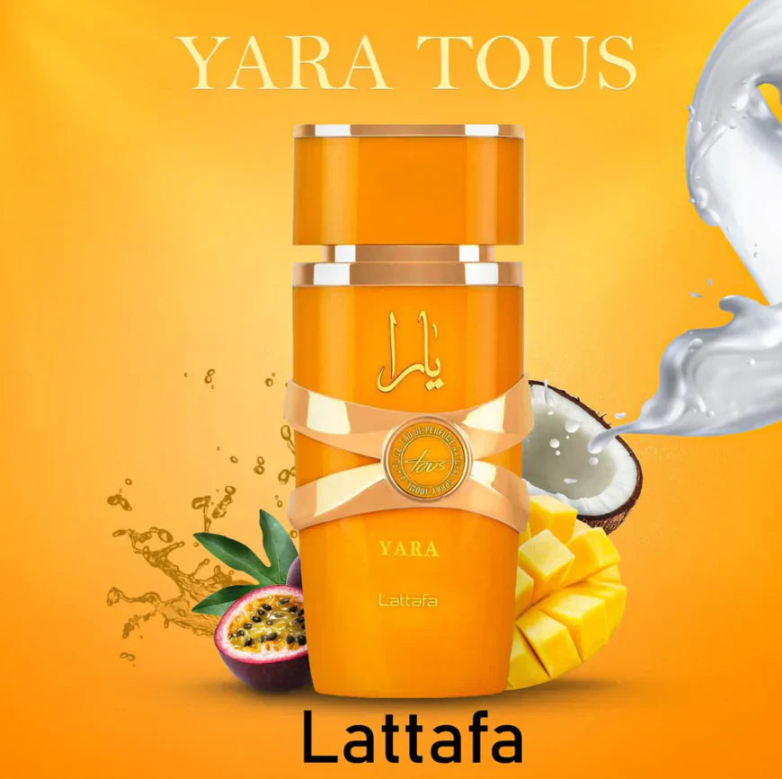 YARA TOUS para mujer EDP - 100 ml (3.40 oz) de Lattafa